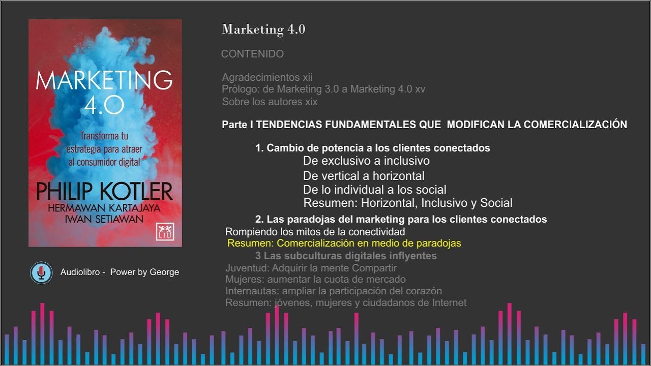 Audiolibro Marketing 4.0 - kotler 1era PARTE - ESPA&Ntilde;OL