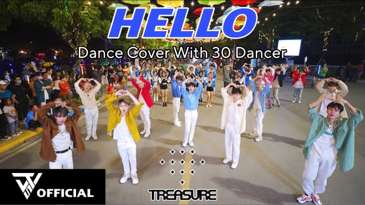 [KPOP IN PUBLIC WITH 30 DANCERS] TREASURE - ‘HELLO’ Dance Cover By The Will5's Boys From VIETNAM