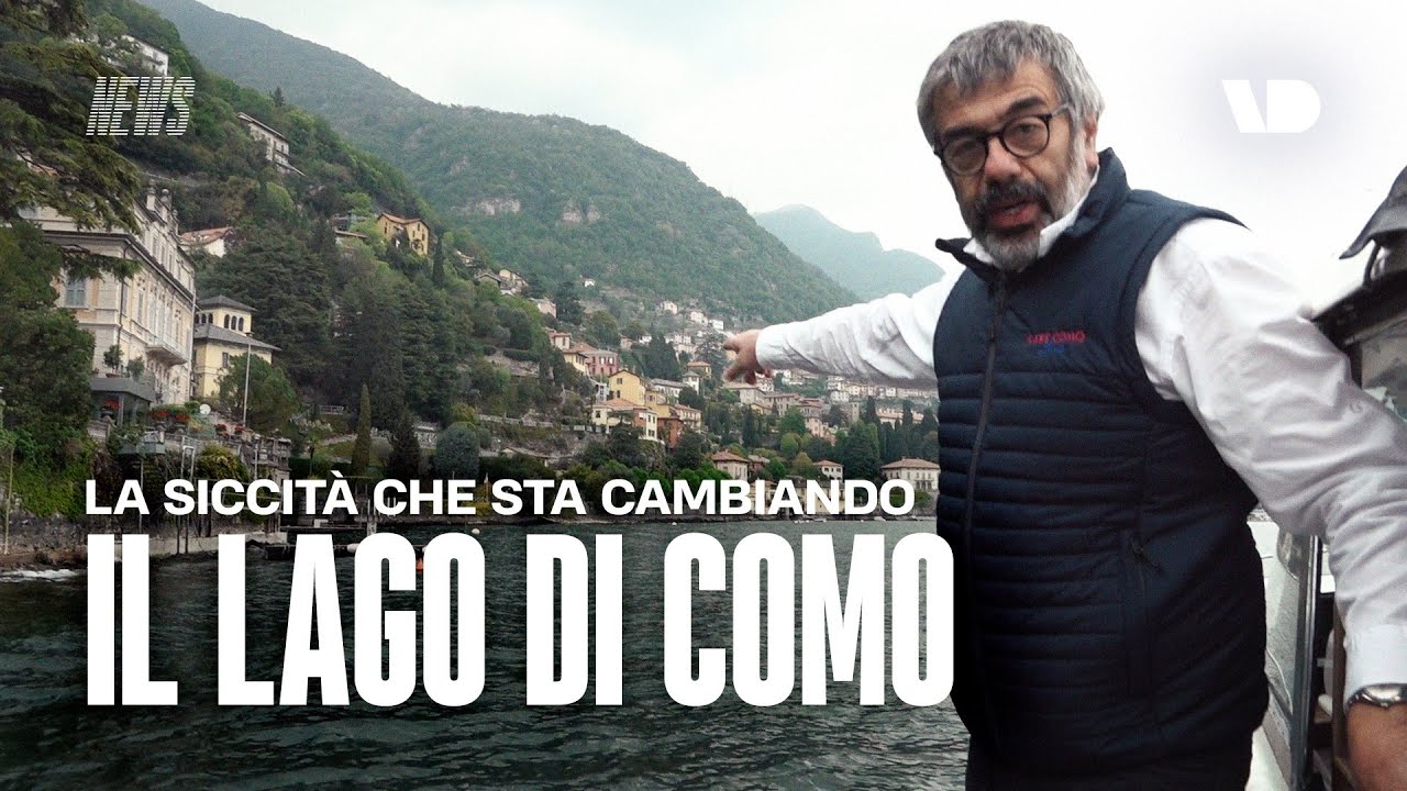 La siccità che ha cambiato il Lago di Como