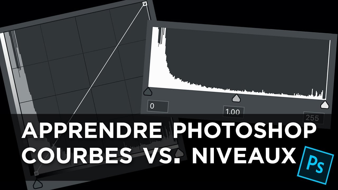 Apprendre Photoshop: COURBES VS. NIVEAUX