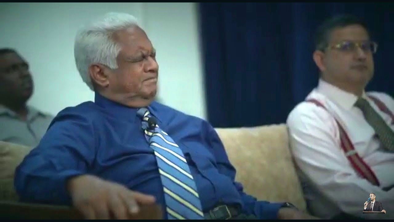 Pastor Vin Dayal in New Delhi Church