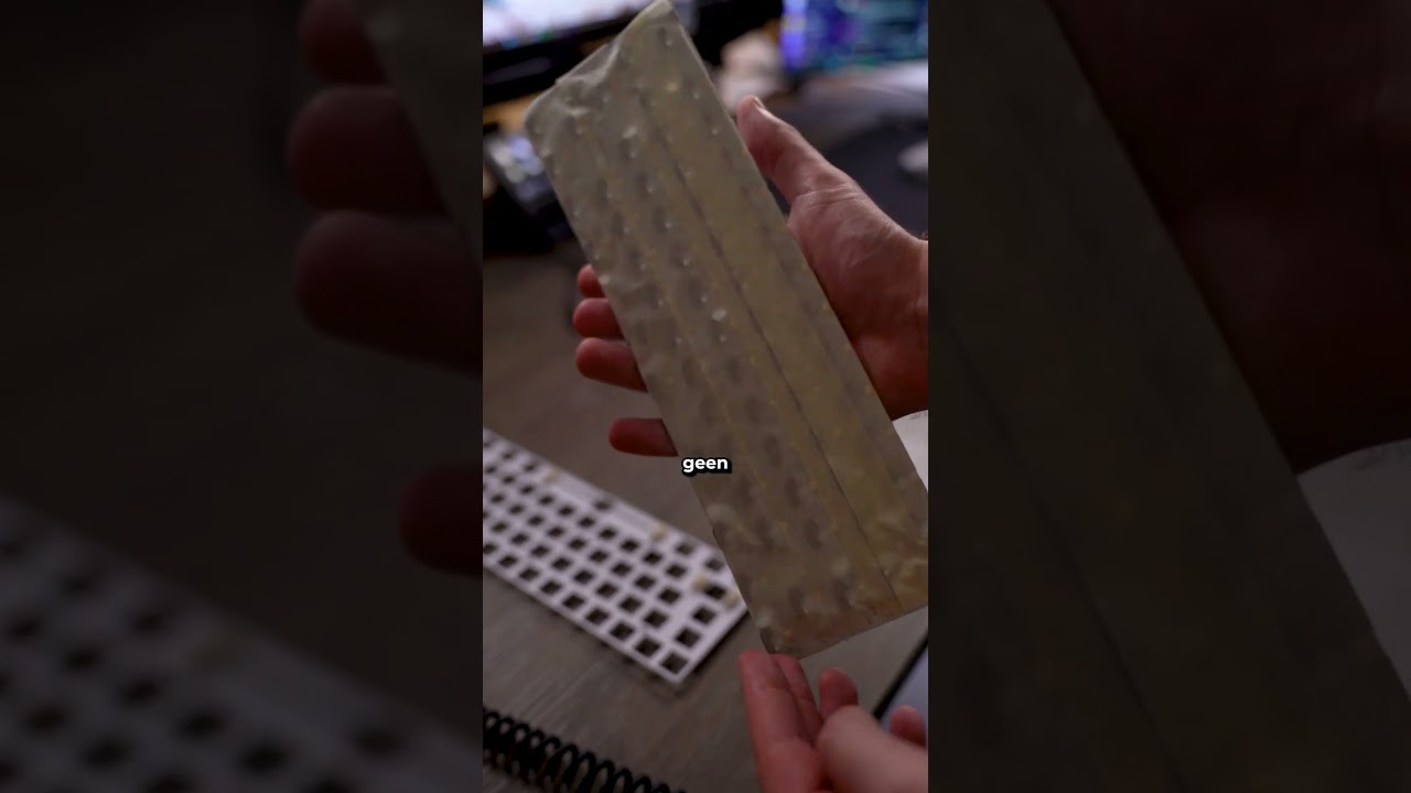 Mijn vriendin's custom toetsenbord