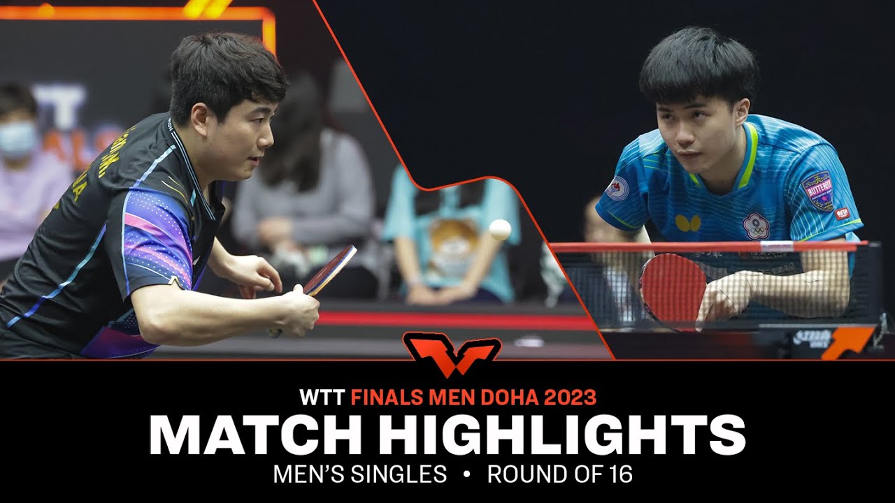 Lin Yun-Ju vs Liang Jingkun | MS R16 | WTT Finals Men Doha 2023