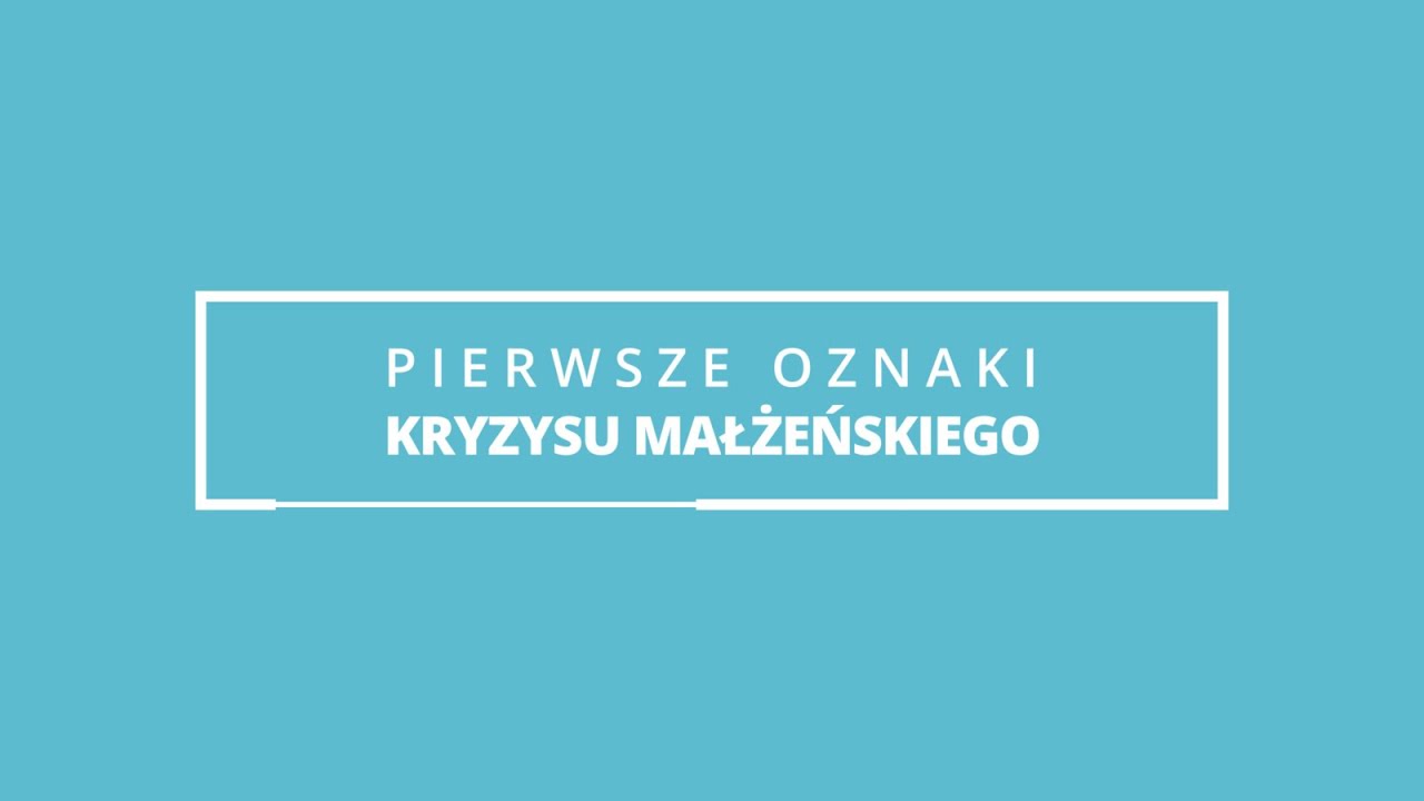 Ks. Marek Dziewiecki | Pierwsze oznaki kryzysu małżeńskiego
