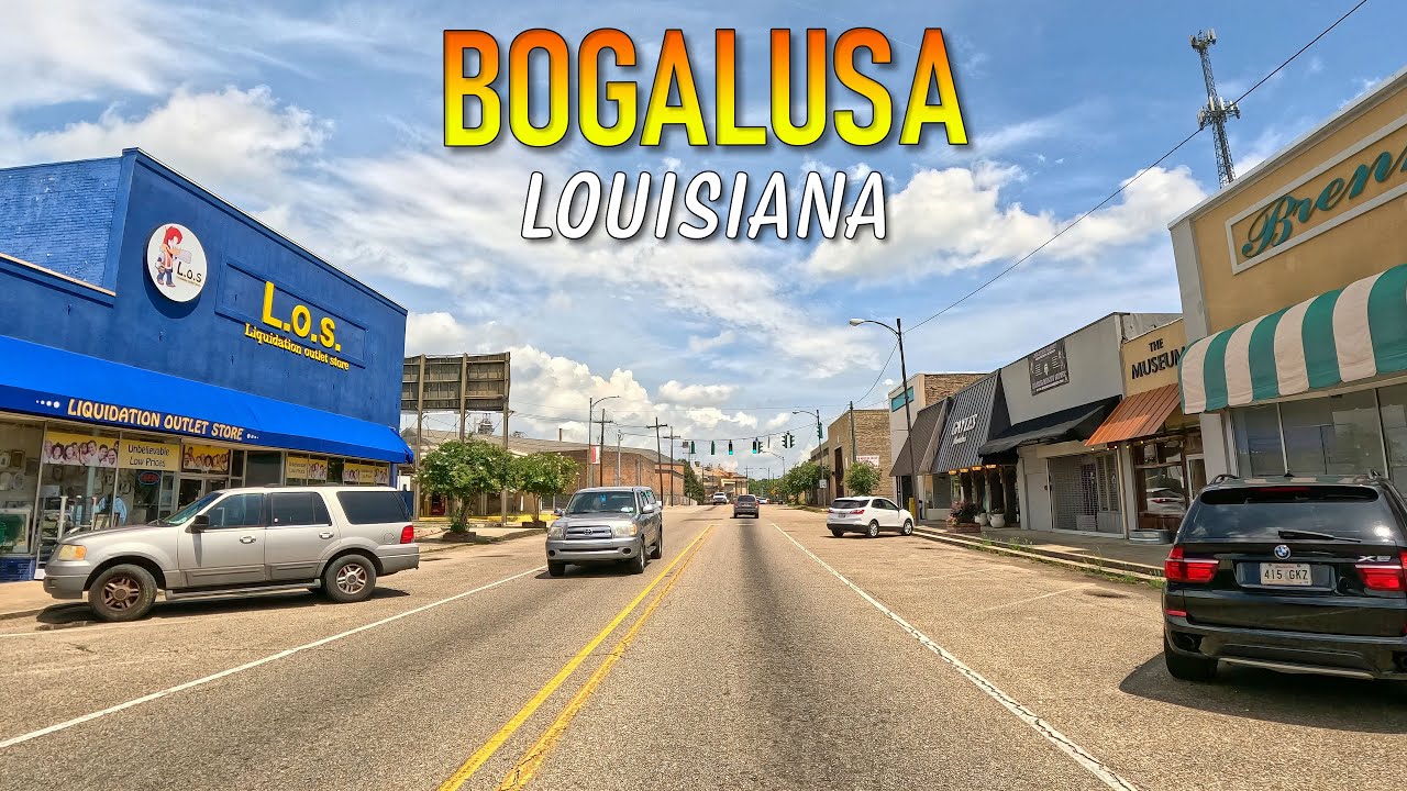 Bogalusa Louisiana Driving Through