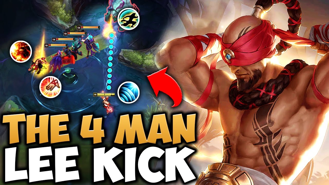 WOW! THE 4 MAN LEE SIN KICK IS JUST TOO SATISFYING | THIS WAS A BANGER GAME