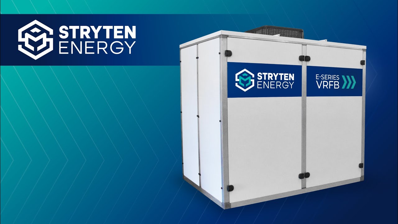 Introducing Stryten Energy's Vanadium Flow Batteries (VFB)