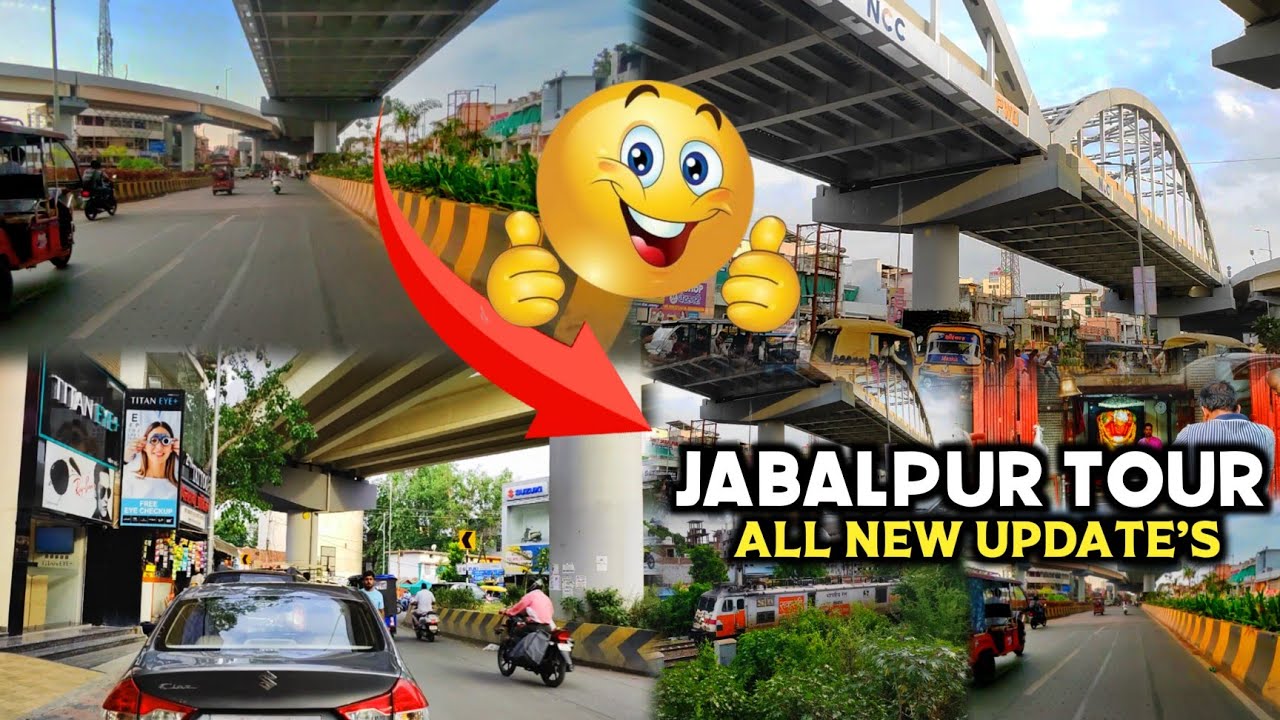 Jabalpur Tour ❤ | jabalpur tourist places | jabalpur flyover new update | jabalpur flyover | #vlog