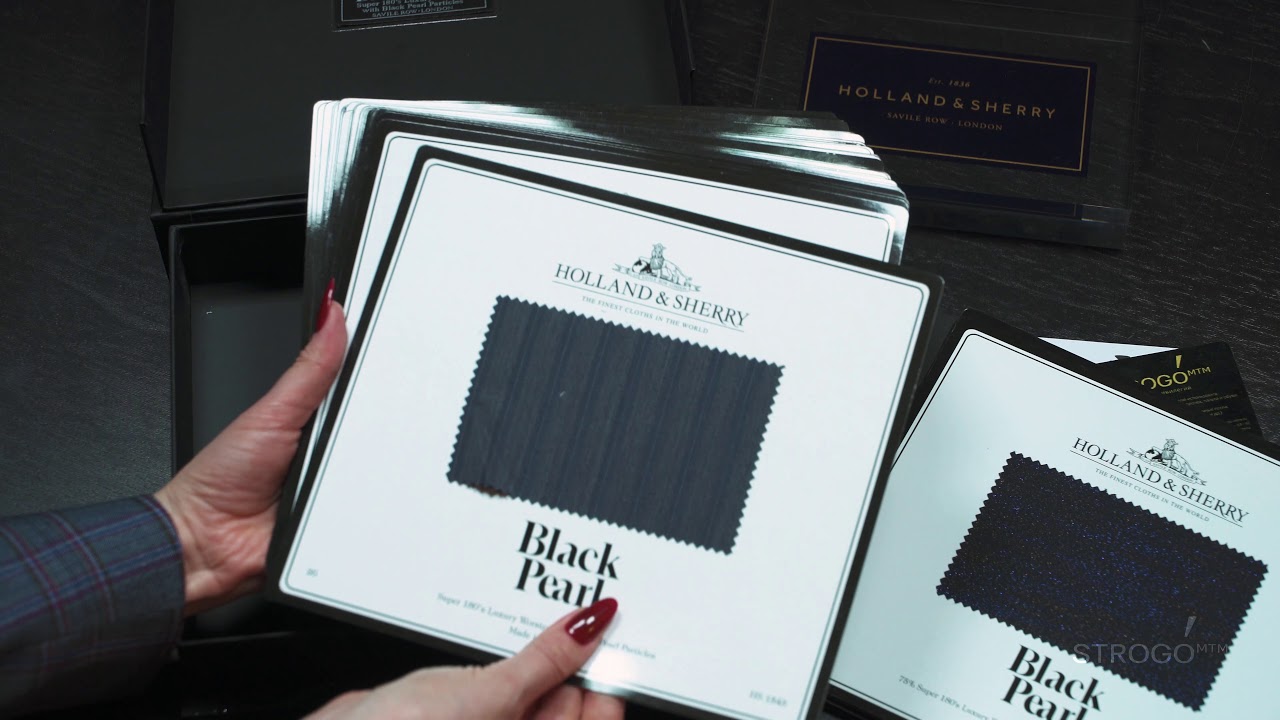 Holland & Sherry. Black Pearl