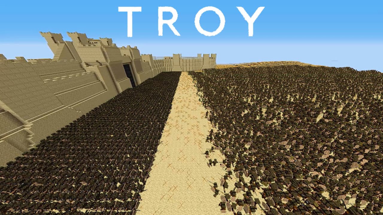 TROY in Minecraft - Main Battle | Part 2/3