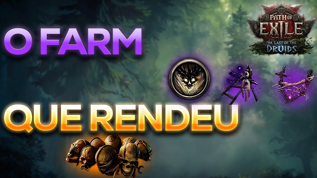 Farm INSANO que Está Carregando a Minha Build | Path of Exile 2 The Last of the Druids