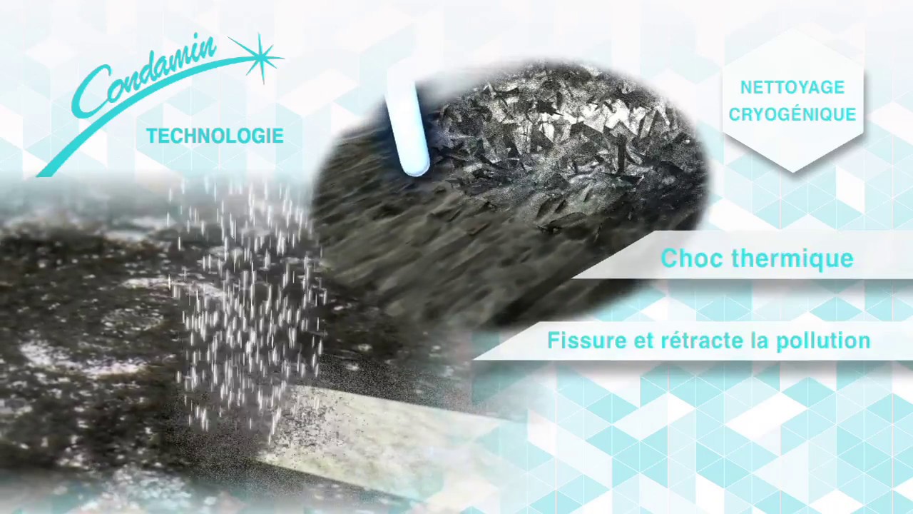 Condamin Technologie - Nettoyage Cryogénique