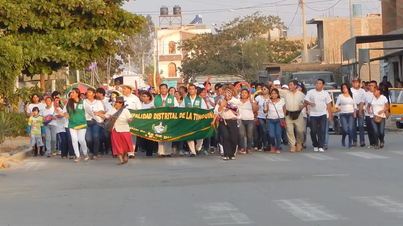 GRAN PASACALLE ORGANIZADO POR LA MUNICIPALIDAD DE LA TINGUIÑA - ICA - PERÚ