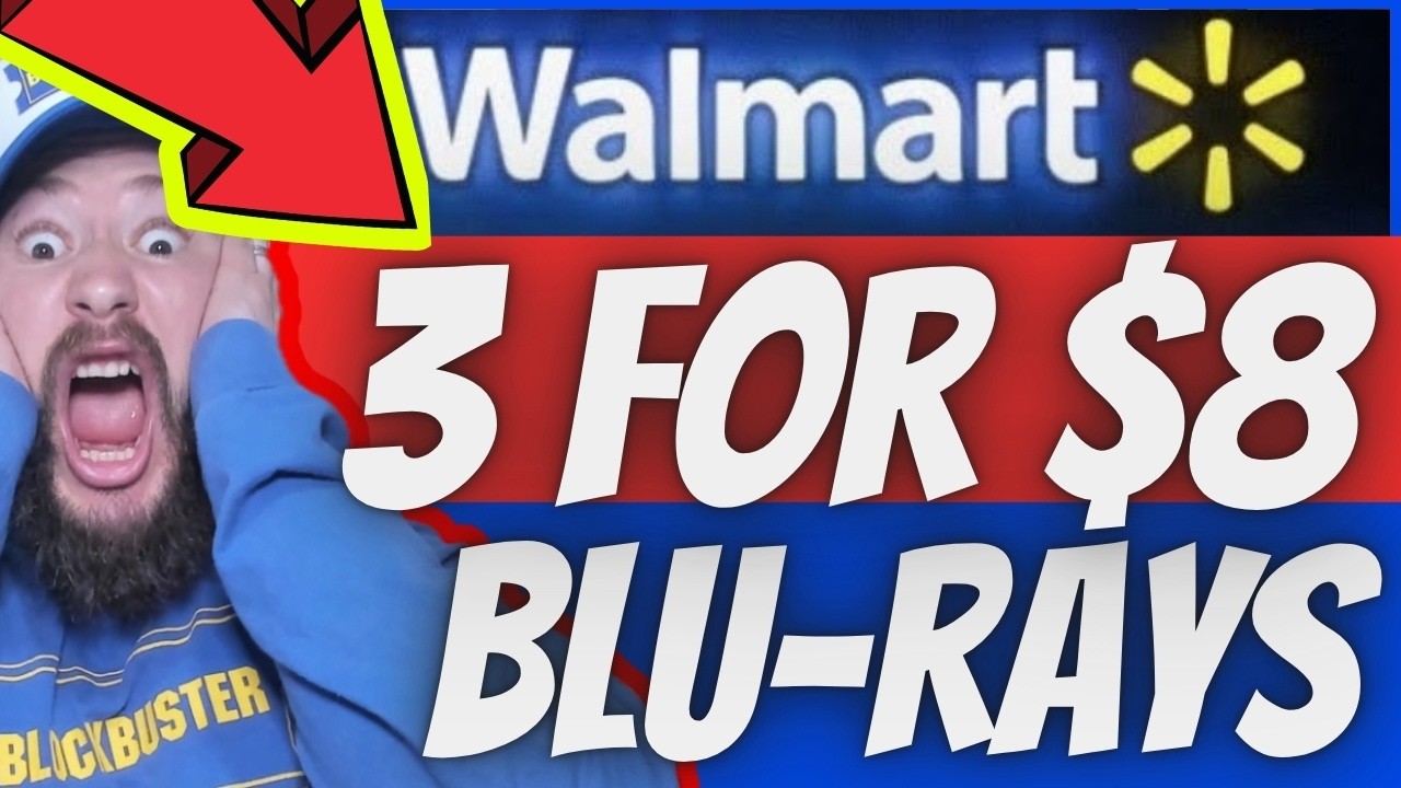 WOW! NEW BLU-RAYS FOR $8 AT WALMARTS!!