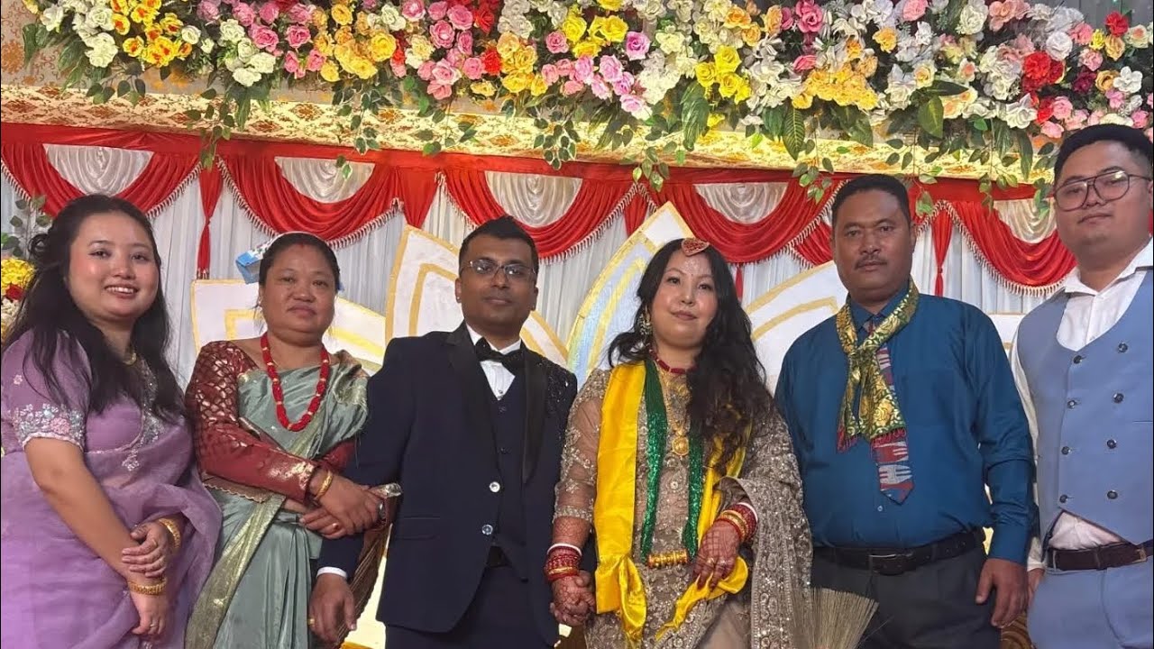 WEDDING RECEPTION #MeghnaSubhankar #weddingvideo 