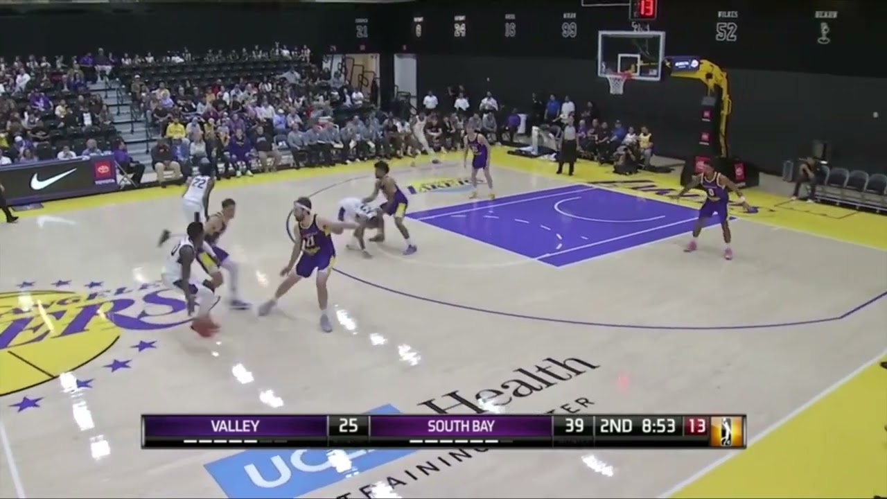 Luke Goode scores 20 points for the South Bay Lakers in his rookie debut!  (NBA G League)