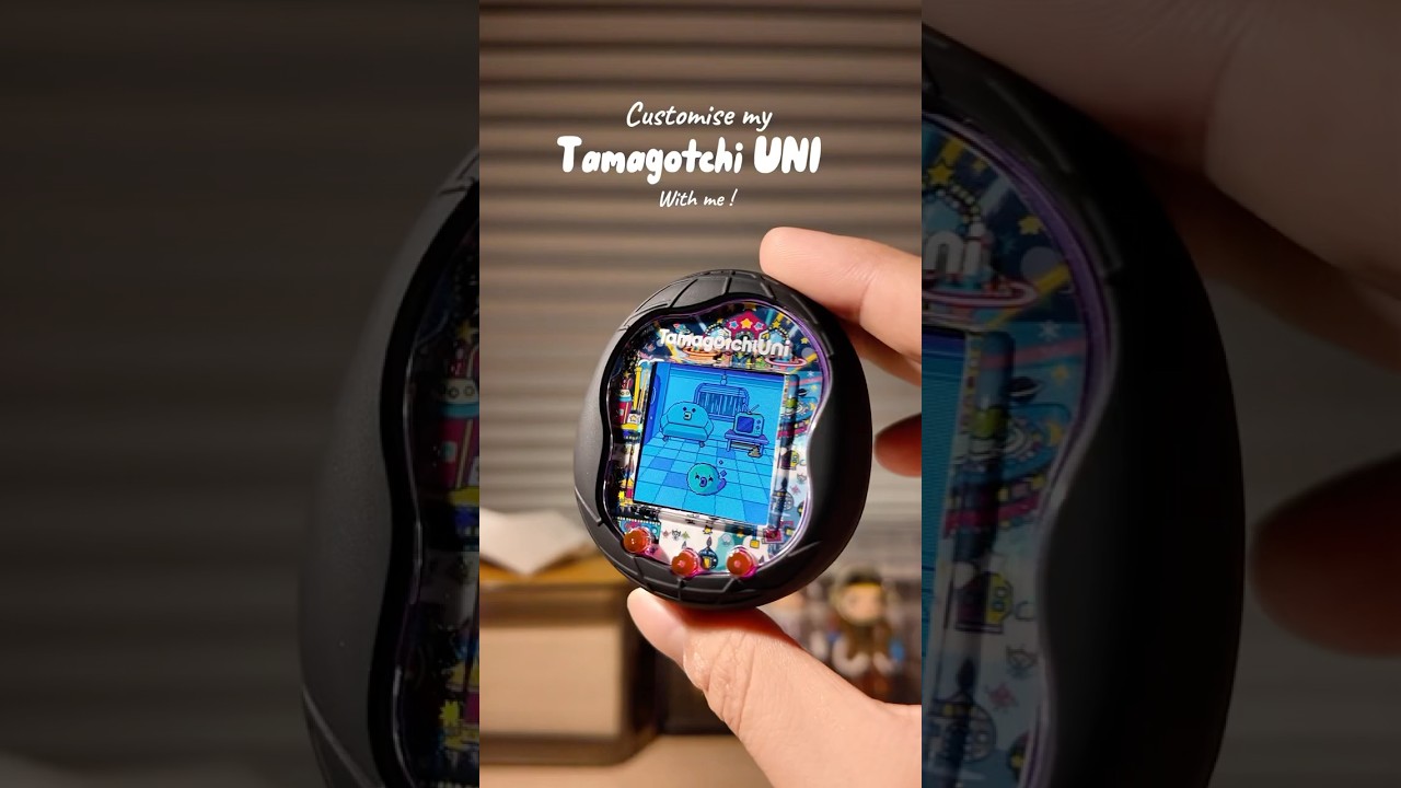Customise my tamagotchi uni with me! #fyp #viral #viralvideo#explore #explorepage #tamagotchi