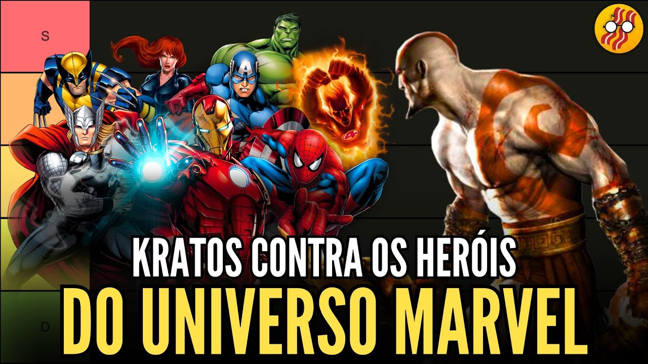 KRATOS CONTRA OS PERSONAGENS DA MARVEL - BACON LIVE #92