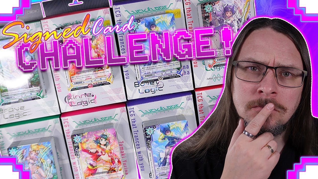 How I Pulled a Signed Card from a £2.99 Luck & Logic Starter Deck | Signed Card Challenge!
