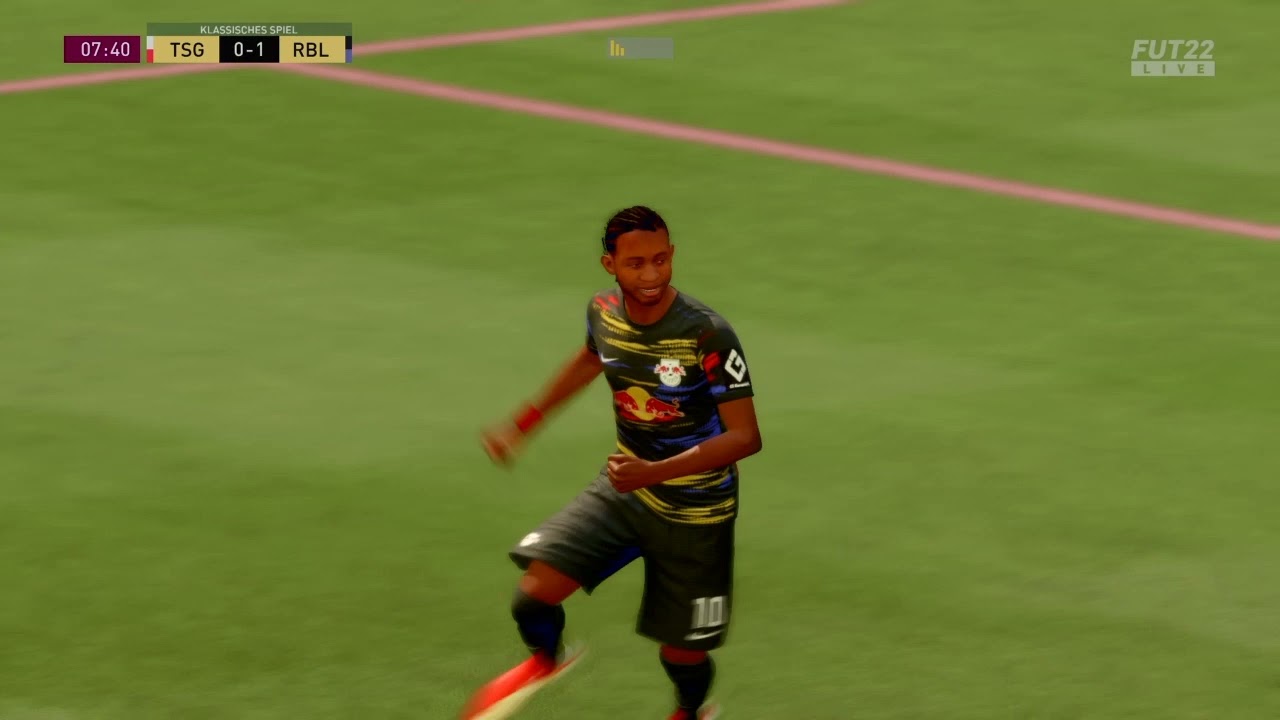 Nkunku second Inform meets his gold card.|Fifa 22