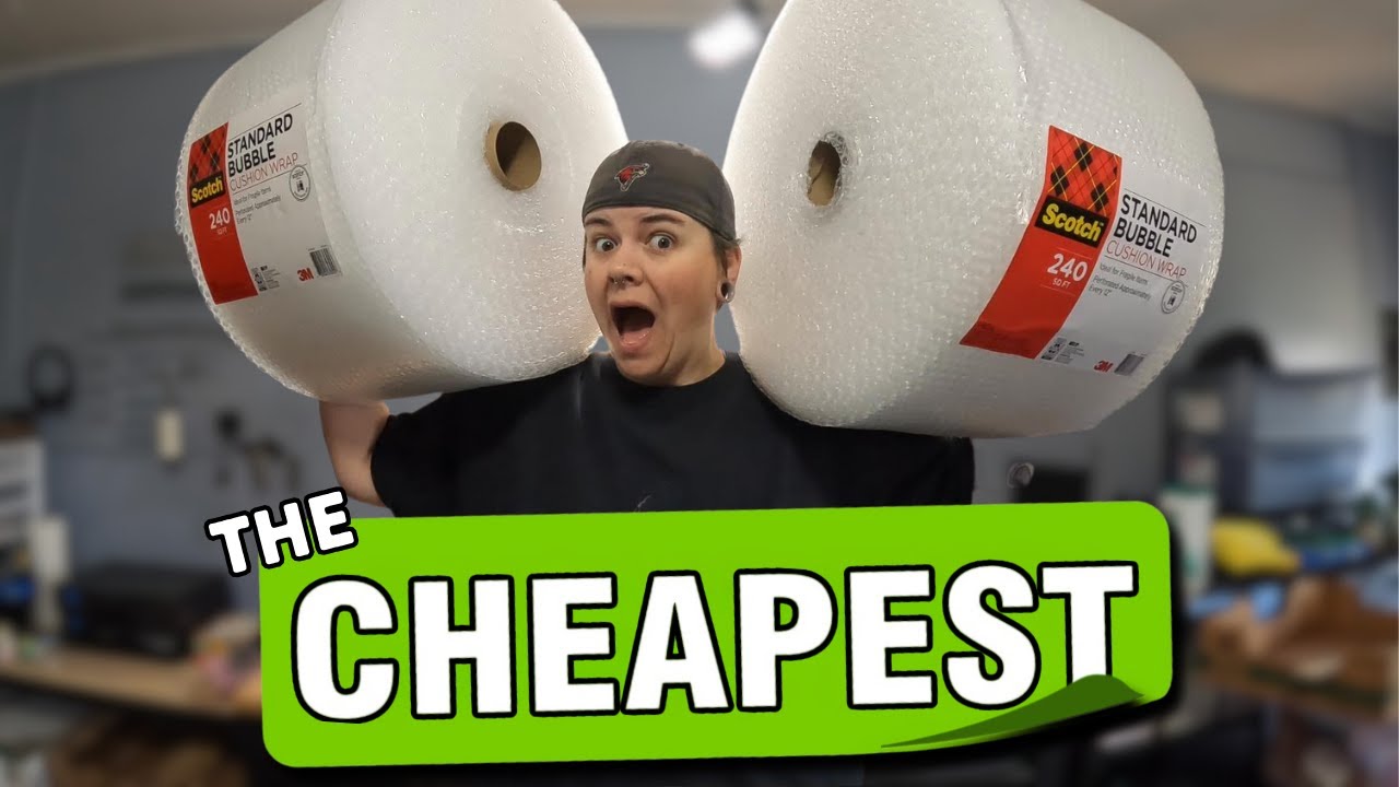 CHEAPEST bubble wrap I've seen in 4 YEARS!  || What sold on ebay!