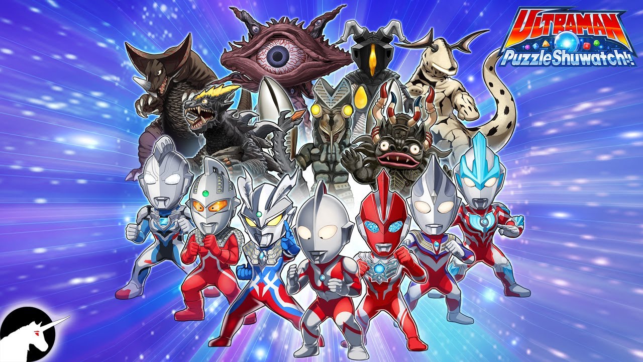 ULTRAMAN Puzzle Shuwatch gameplay