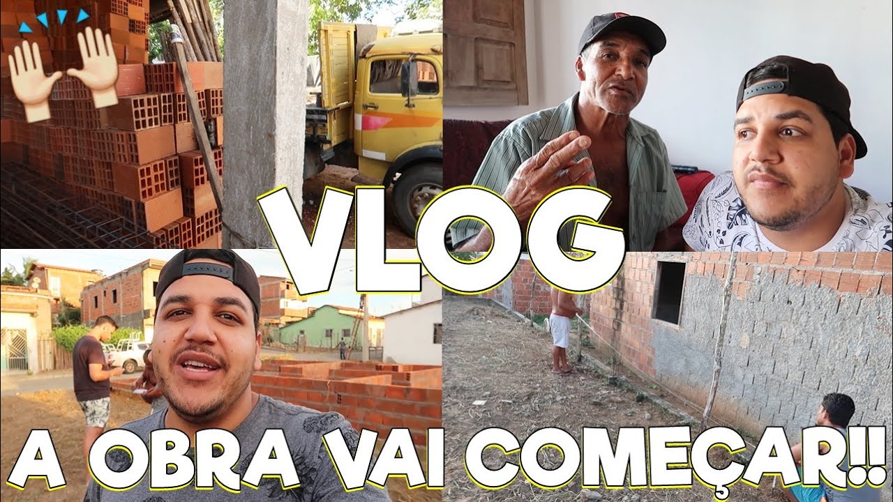VOU CONSTRUIR A CASA DOS SONHOS - GLORIA A DEUS🙏 DIÁRIO DE OBRA #01🏡
