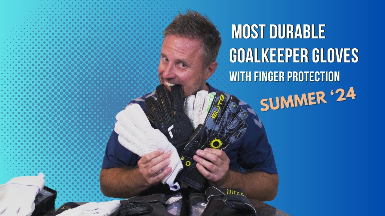 🥵🔥🦾 TOP Goalkeeper Gloves Gloves WITH Finger Protection