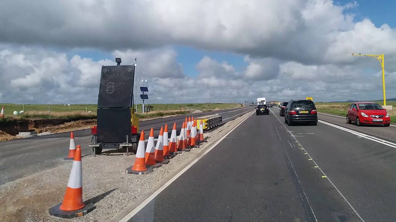 Temple roadworks
