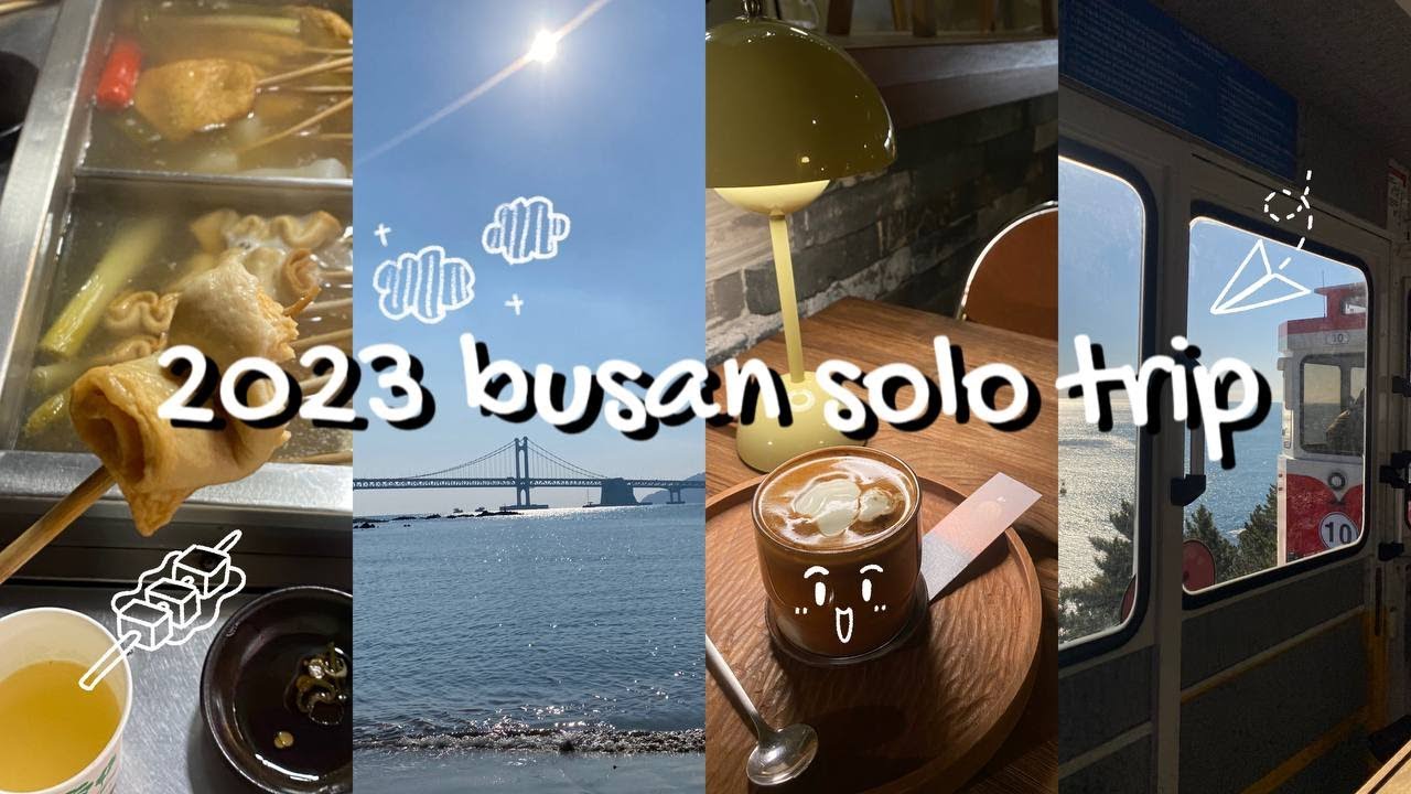 🇰🇷 korea travel vlog 2023 (busan edition): going on a solo trip again after five years 🌊