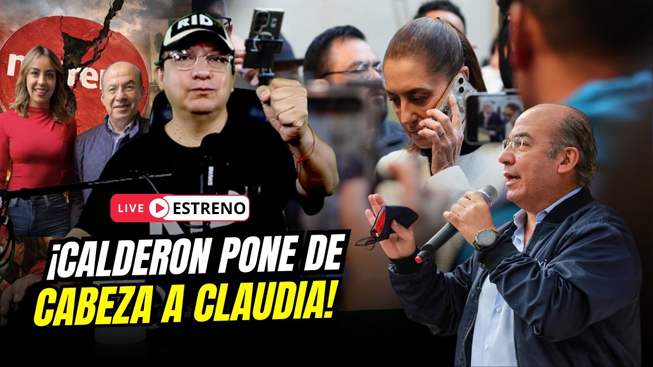 &iexcl;&iexcl;Calder&oacute;n NO estaba HUYENDO!! Reaparece en Michoac&aacute;n y le cierra la boca a CLAUDIA y los CHAIROS