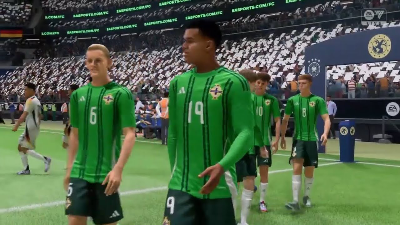 Germany 🇩🇪 vs 🇮🇪 North Ireland  European Qualifiers 