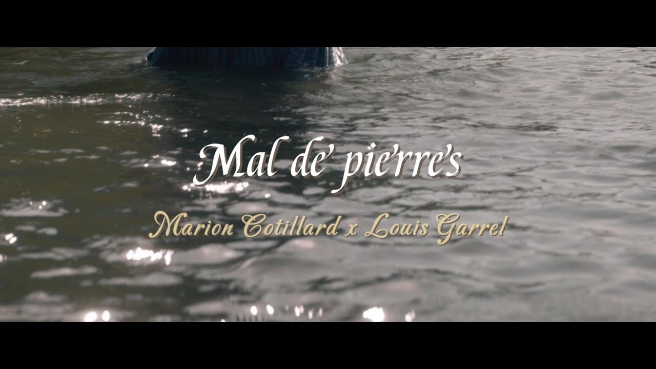 Love is mal de pierres. (Marion Cotillard x Louis Garrel)