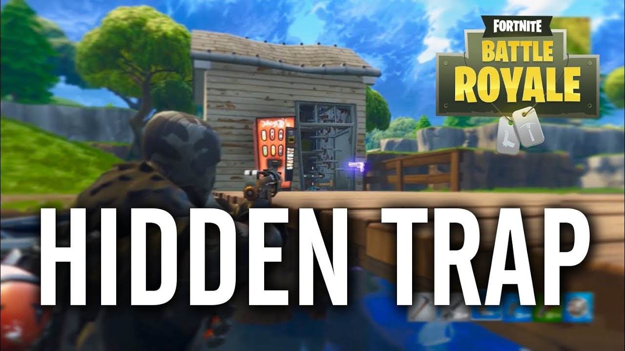Fortnite - Amazing Loot Lake Hidden Trap Spot