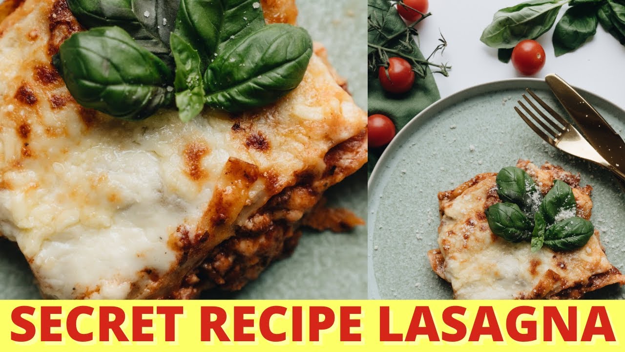 [COZY COOKING TV] Easy Homemade Cheesy Lasagna From Scratch!