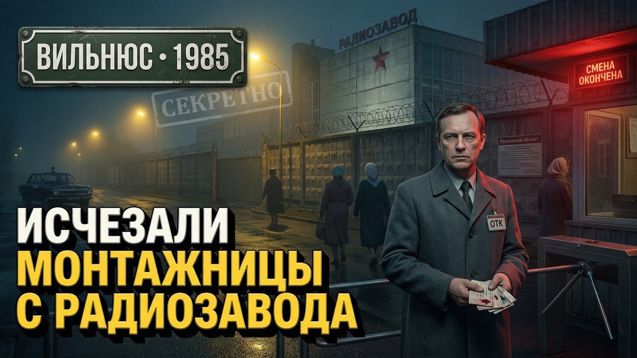 ВИЛЬНЮС, 1985. 14 жертв за 4 года. Дело режимного завода «Эльфа», которое засекретили