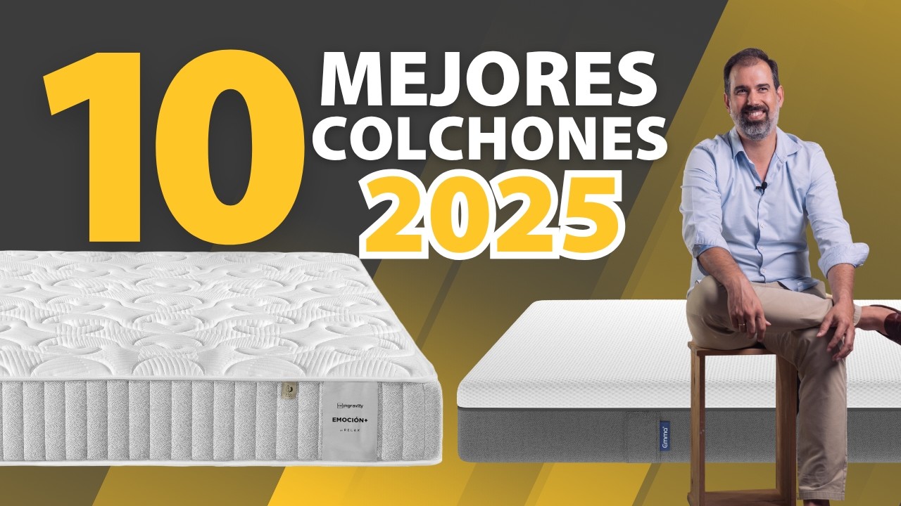 Los 10 Mejores Colchones 2025 🛏️ [Comparativa Calidad-Precio]