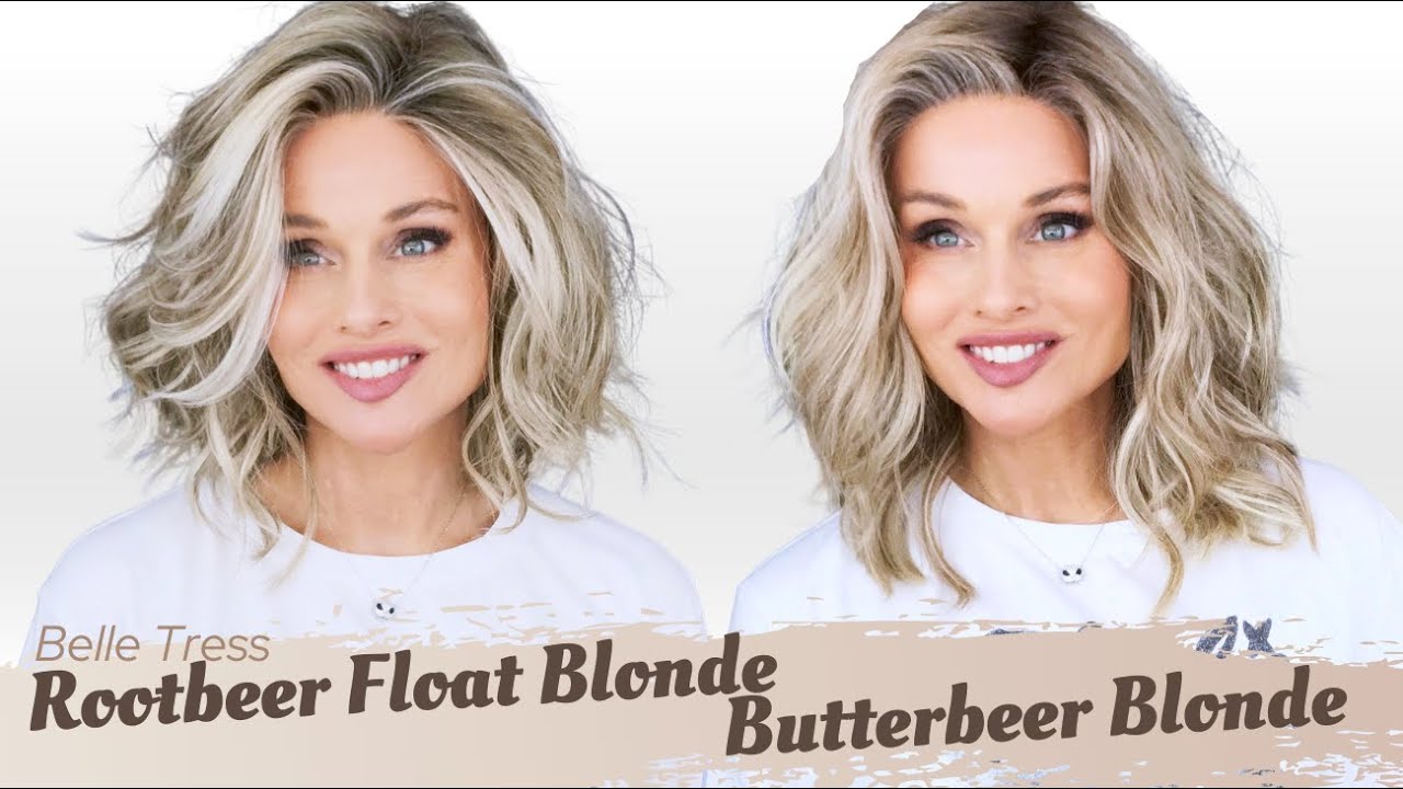 Belle Tress ROOTBEER FLOAT BLONDE & BUTTERBEER BLONDE | FIND OUT which is COOLER? BRIGHTER? #wigs