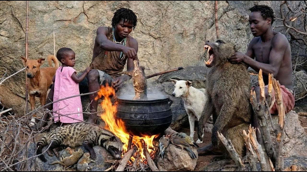 Sobreviviendo en &Aacute;frica con la Tribu Hadzabe: Momentos de Riesgo en la Naturaleza Salvaje