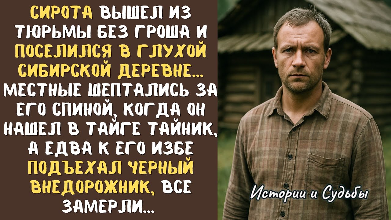 СИРОТА вышел из тюрьмы и поселился в сибирской ГЛУШИ... А едва к избе подъехал внедорожник...
