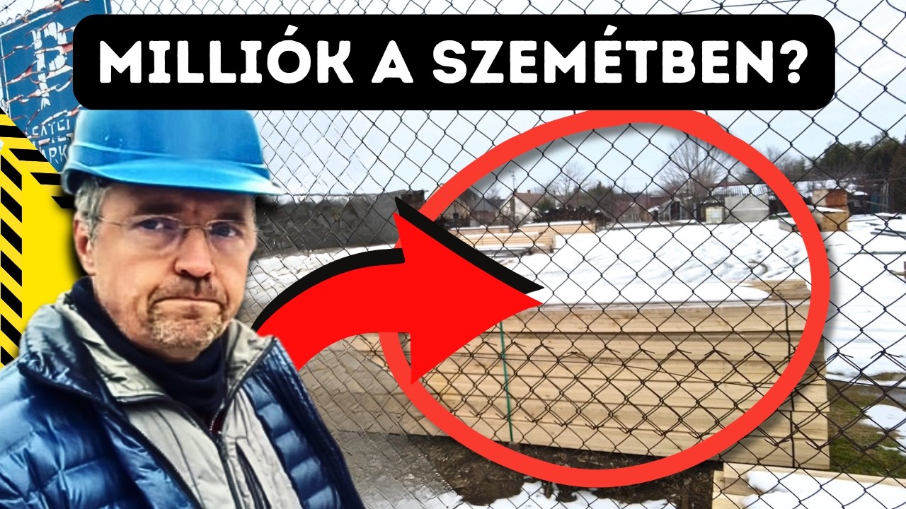 Hogyan ne tárold az építőfát? Súlyos hiba építkezés kezdetén
