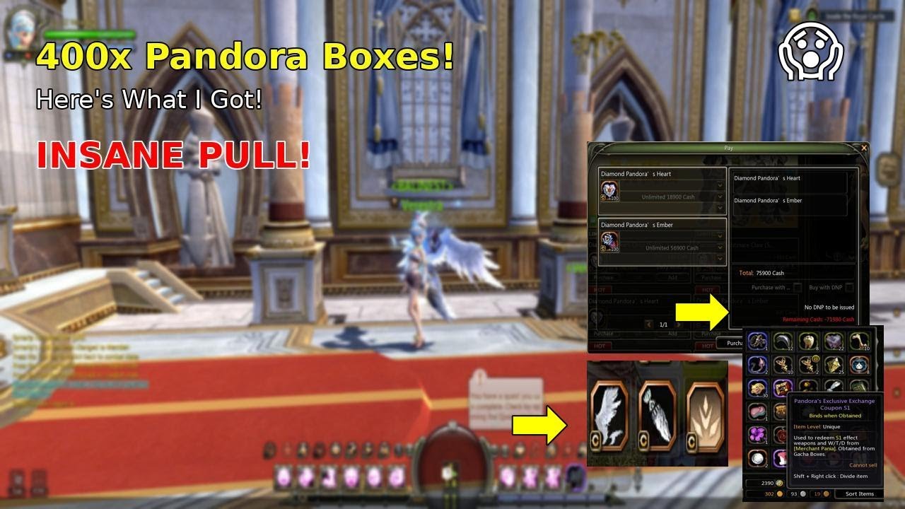 I Opened 400 Pandora Boxes... Here's What I Got | DN Classic SEA Gacha