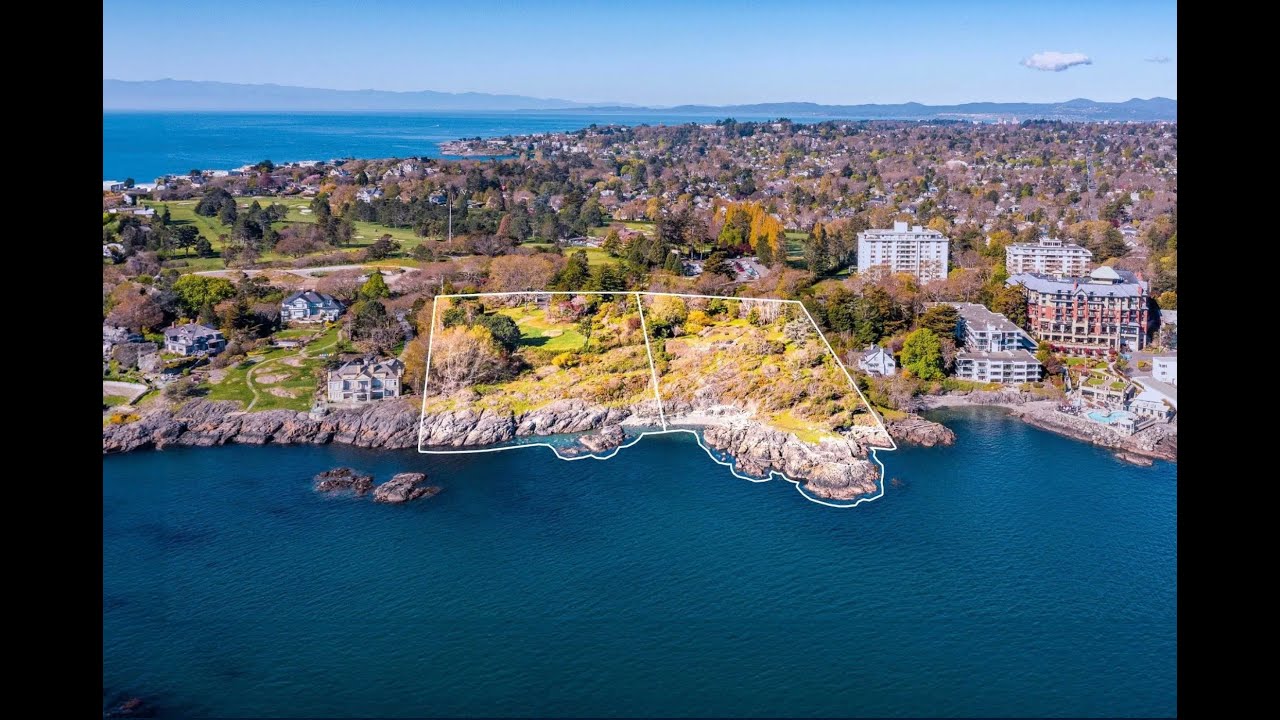 Rare 5.17-Acre Oceanfront Lot in Oak Bay, BC | Sotheby's International Realty Canada