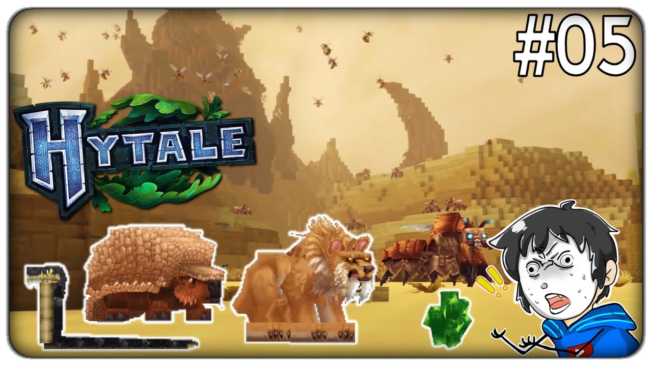 ALLA SCOPERTA DEL BIOMA DESERTICO FRA NUOVI MOSTRI E GRANDI RICOMPENSE | Hytale - ep.05