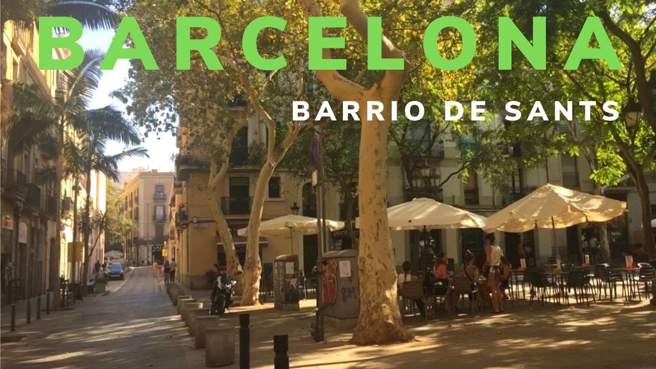 [BARCELONA] BARRIO DE SANTS | Walking Tour Agosto 2023