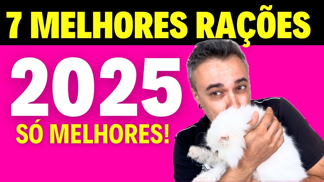 Top 7 MELHORES RAÇÕES para Gatos em 2025! 😻🐾 Surpreenda-se!