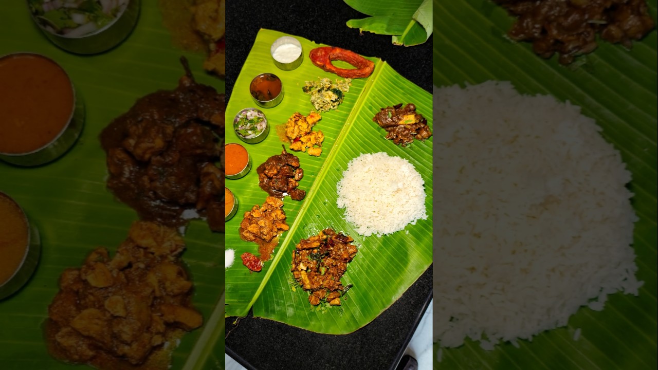 🔥♨️ 200/- rs Unlimited NON VEG Combo Lunch #shorts #chickenfry #chickengravy