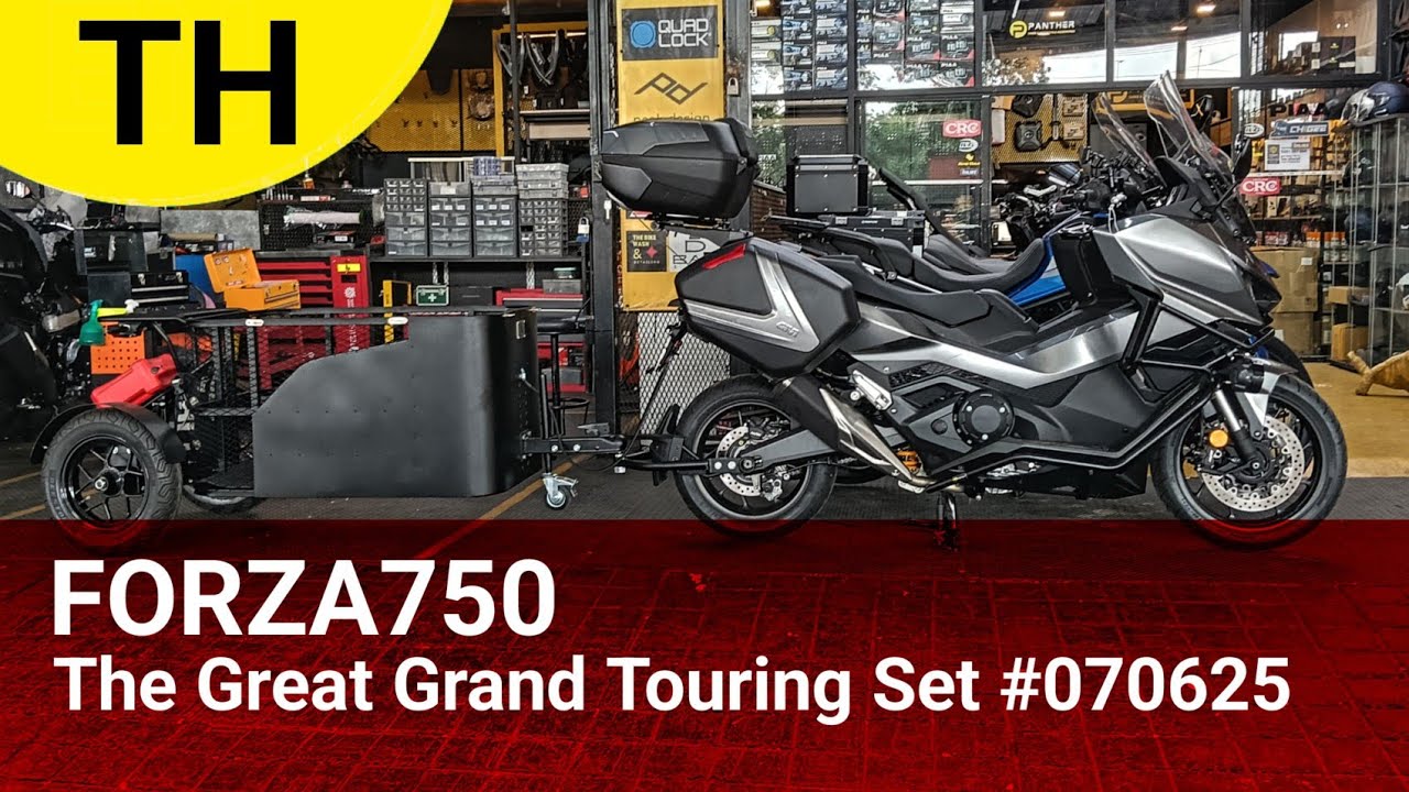 TH | รีวิว FORZA750 ชุด Great Grand Touring Set #070625 ( OHLINS + V58 + V37 + PANTHER + PIAA )
