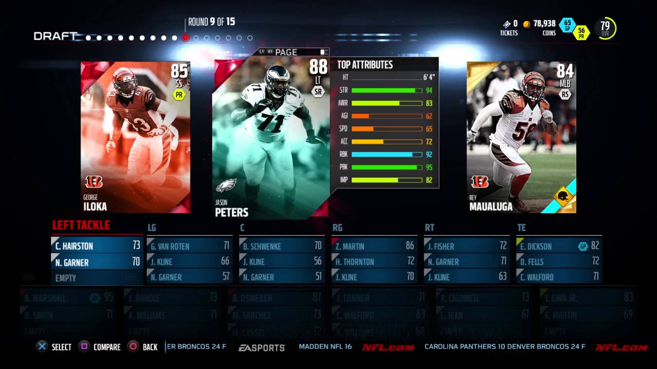 BEST DRAFT EVER!!!!! Madden 16 DRAFT CHAMPIONS