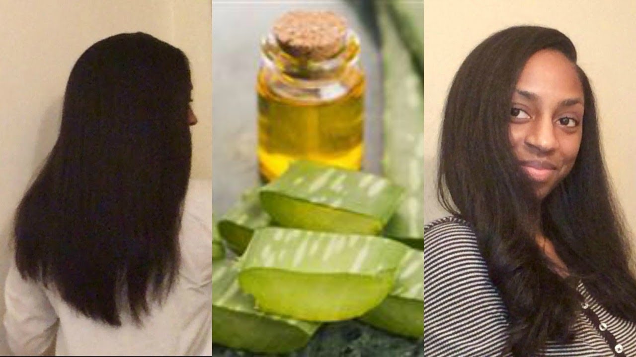 Homemade ALOE VERA OIL for MASSIVE HAIR GROWTH